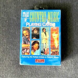 ❄️ 5/$20 NWT Vintage Stars of Country Music Sealed Deck of Plastic Playing Cards